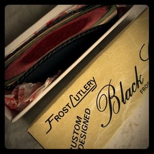 Frost Cutlery Japan Custom Designed  Black Cat